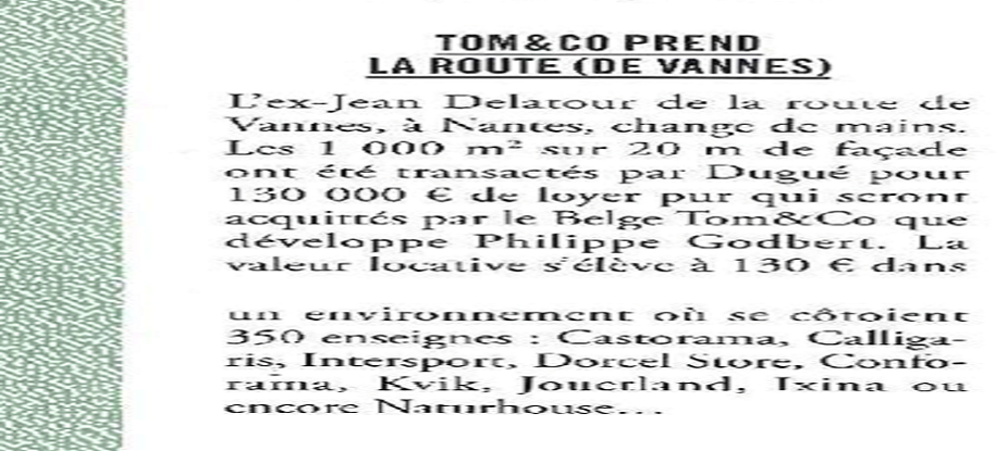 La Correspondance de l'Enseigne : Tom & Co prend la route (de Vannes)
