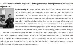 Immoweek - RICS : plus de 1 000 participants pour fêter ses 150 ans à Nantes