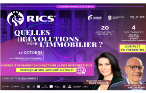 Journée annuelle de la RICS le 17/10/24